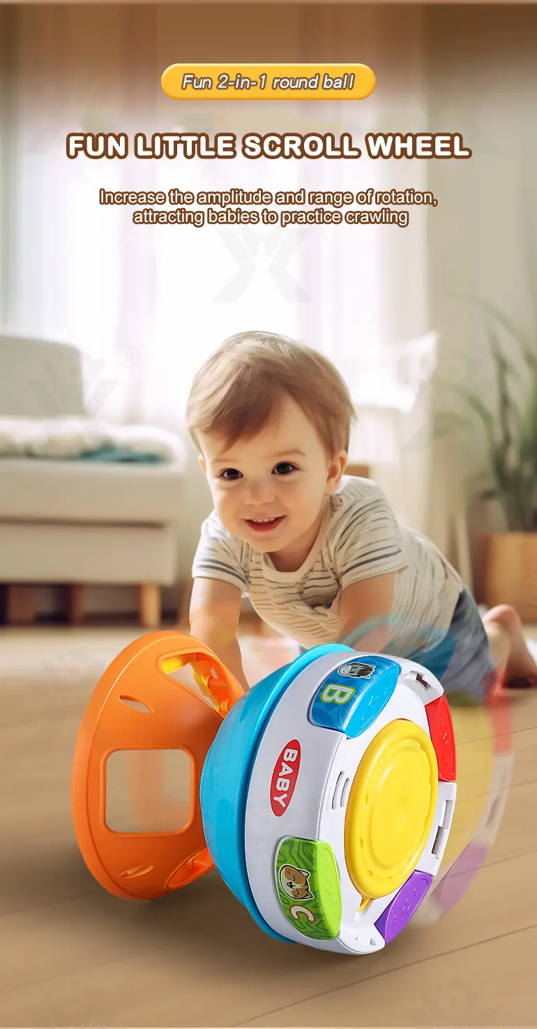 Interactive Crawling Ball Toy With Music and Learning Mode · TV10552 · detail image 7 of 11