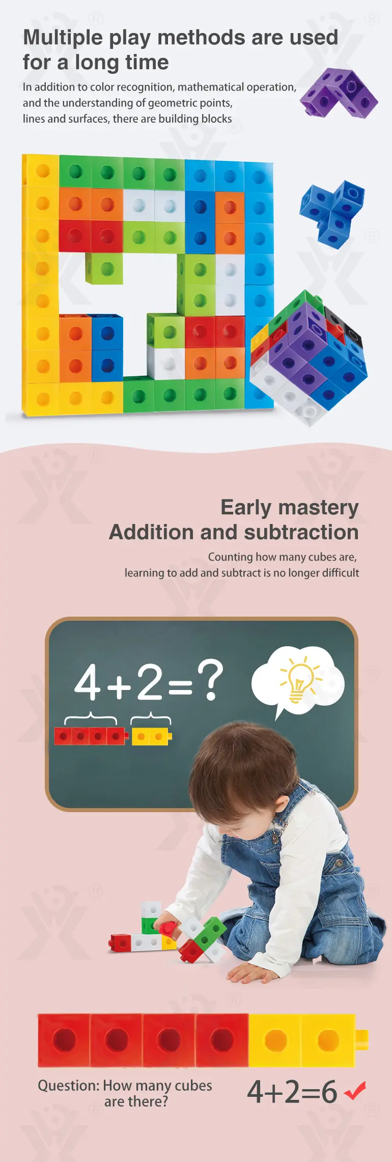 Linking Building Block Toy For Kids’ Intellectual Learning · TV10540 · detail image 2 of 4