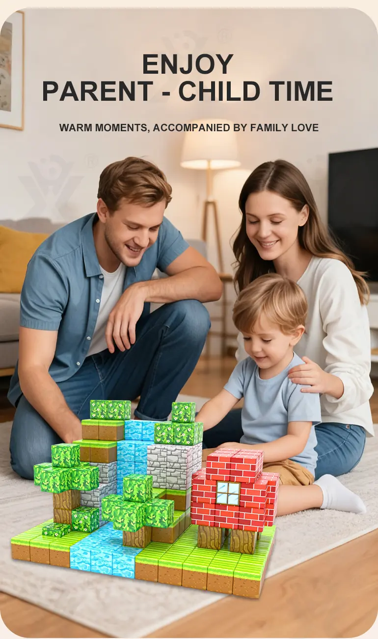 Magnetic Minecraft Block Toy · TV10503 · detail image 4 of 6