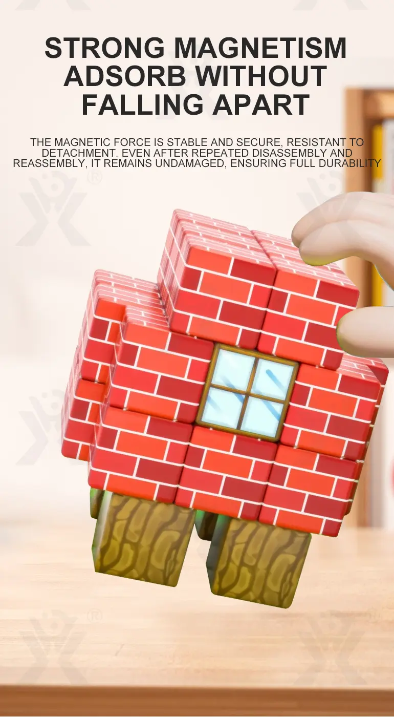 Magnetic Minecraft Block Toy · TV10503 · detail image 5 of 6