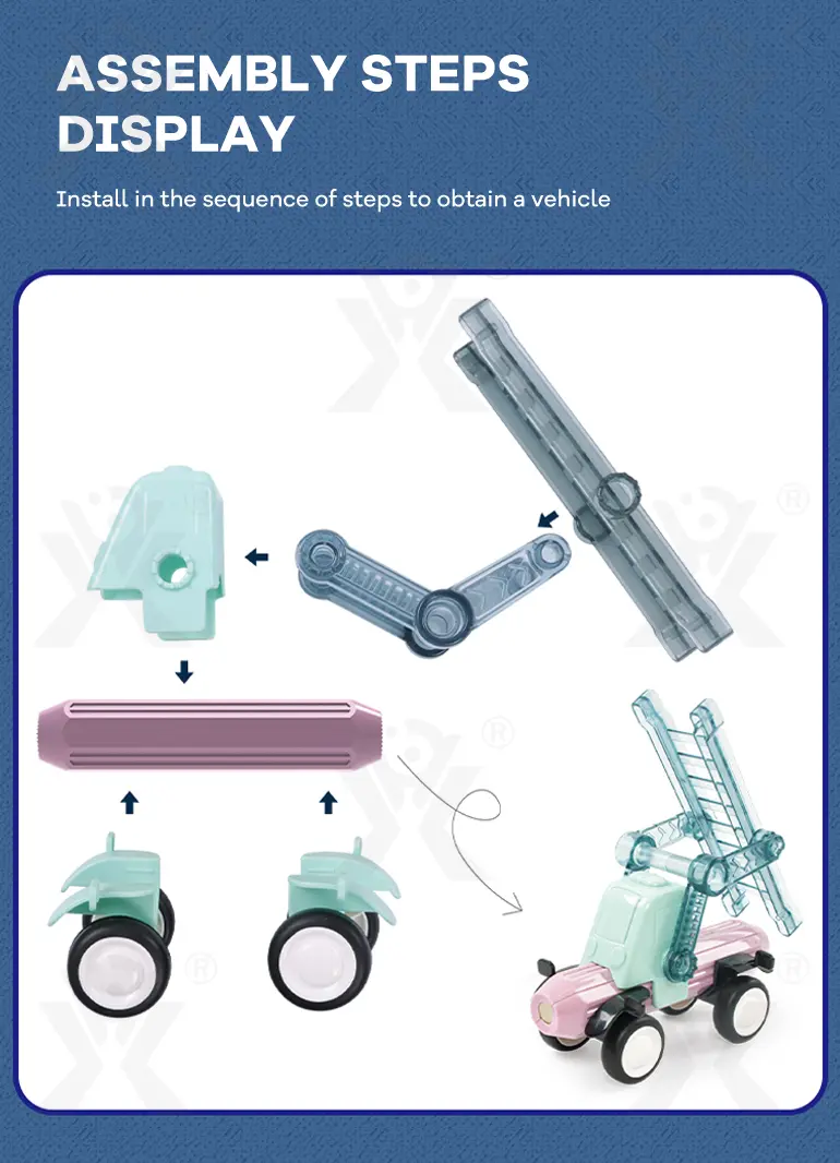 Magnetic Rod Vehicle Toy · TV10559 · detail image 3 of 7