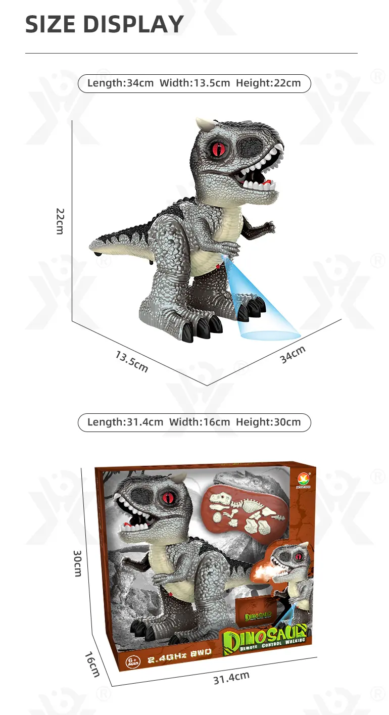 2,4 GHz Fernbedienung für Dino-Spielzeug·TV10562·Detailaufnahme 8 von 8
