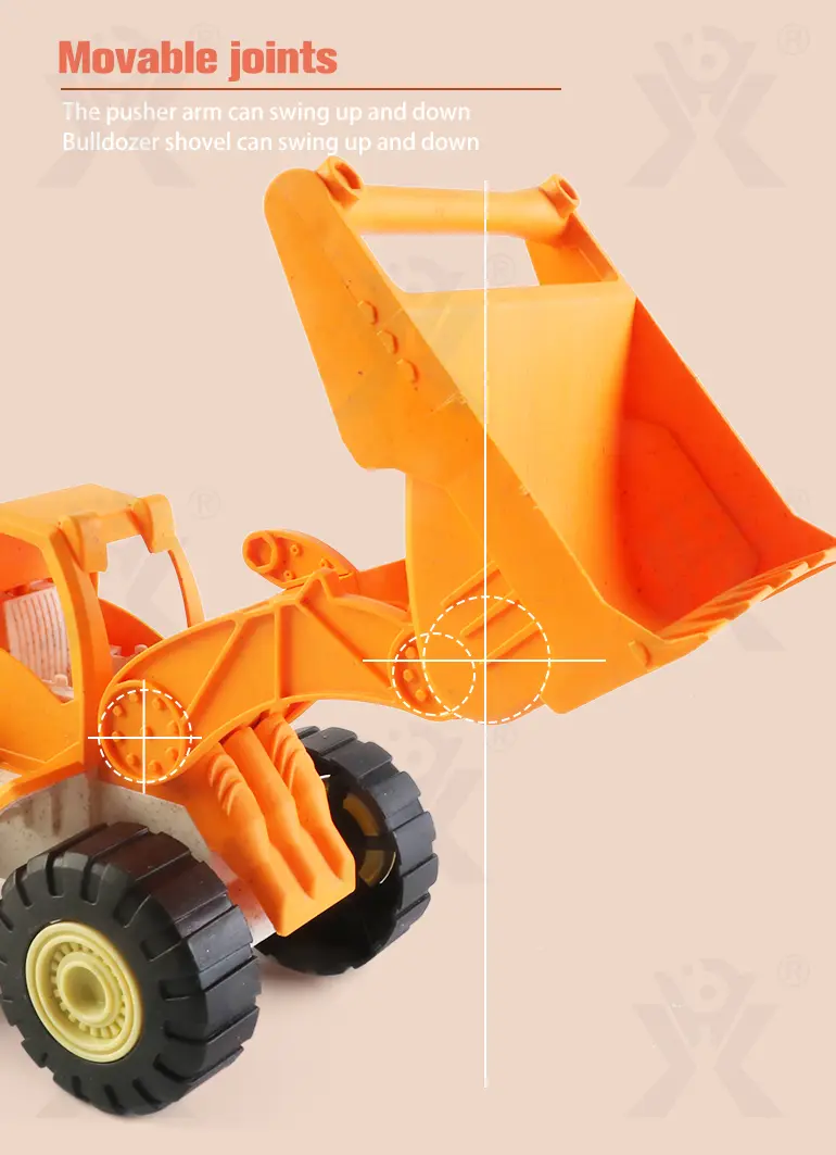 Eco-friendly Toys, Fun Bulldozer Toys Made of Biodegradable Materials · TV10539 · detail image 2 of 6
