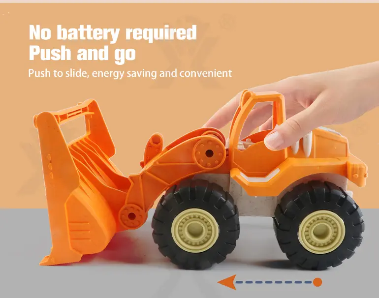 Eco-friendly Toys, Fun Bulldozer Toys Made of Biodegradable Materials · TV10539 · detail image 3 of 6