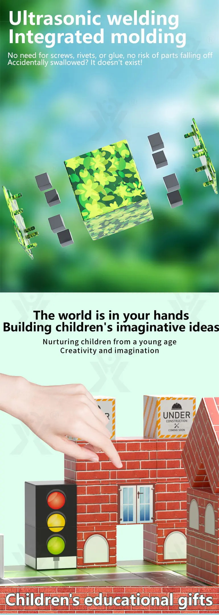 Magnetic Building Cube ‘Minecraft’ · TV10549 · detail image 3 of 9