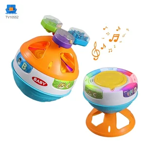 Interactive Crawling Ball Toy With Music and Learning Mode