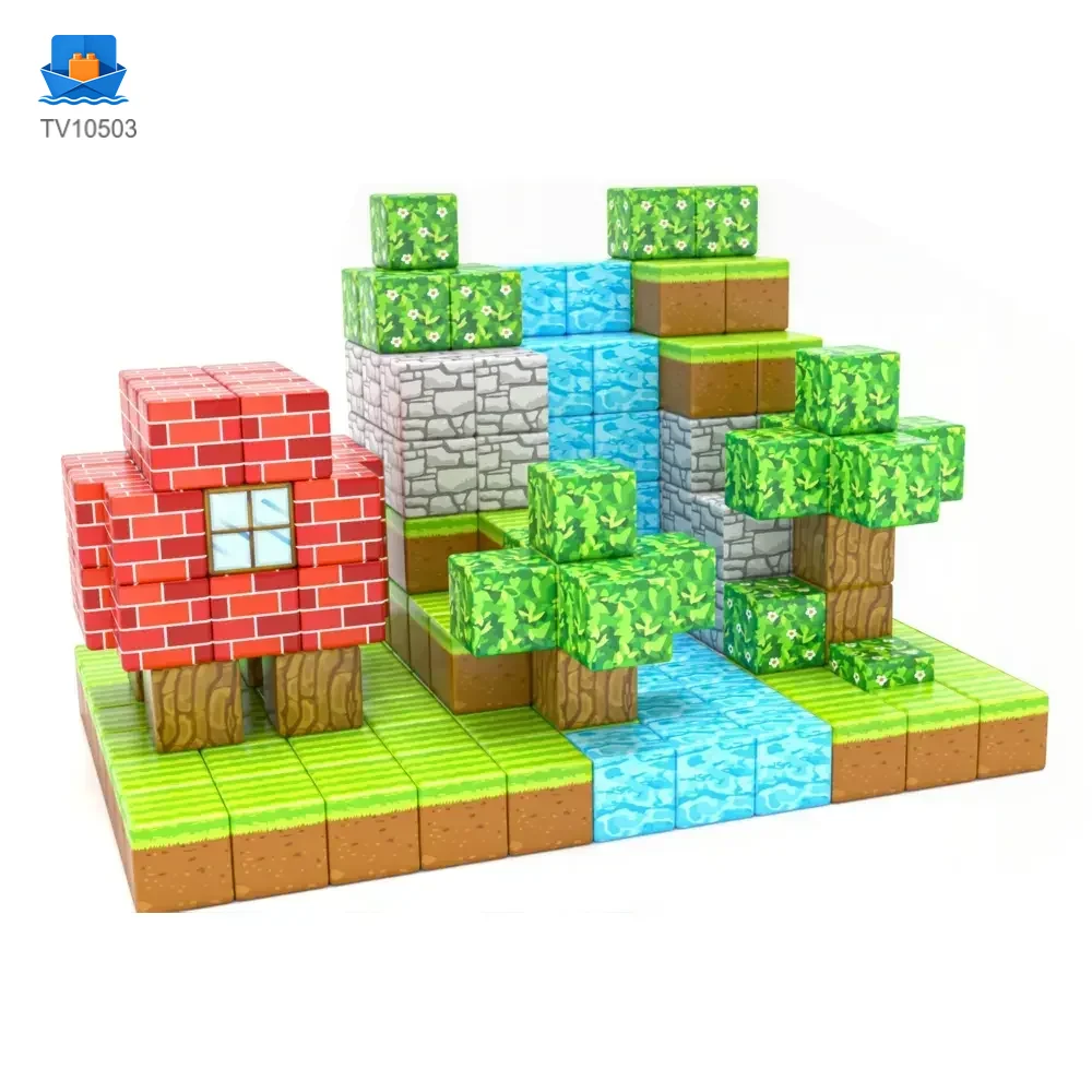 Magnetic Minecraft Block Toy · TV10503 · product photo 1 of 6