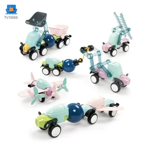 Magnetic Rod Vehicle Toy