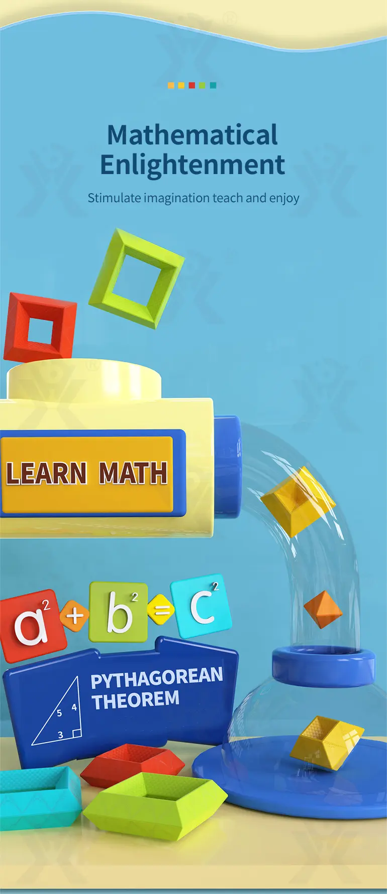 Borrow Magic Tower Toy, Educational Building Toys · TV10474 · detail image 3 of 9