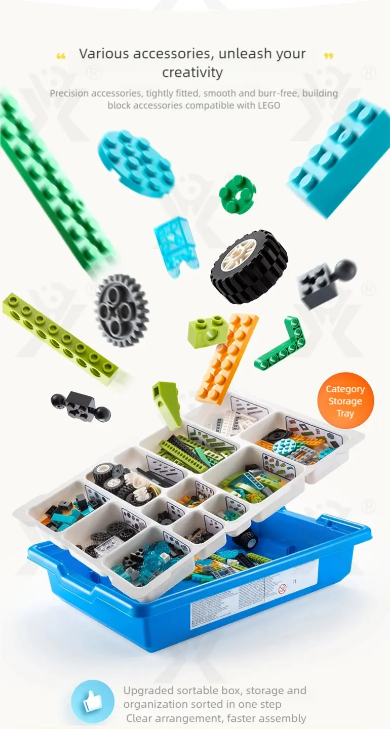 برمجة بناء Blcok روبوت لعبة ل Wedo 2.0 الحيوانات دورة · TV10471 · صورة مفصلة 3 من 12