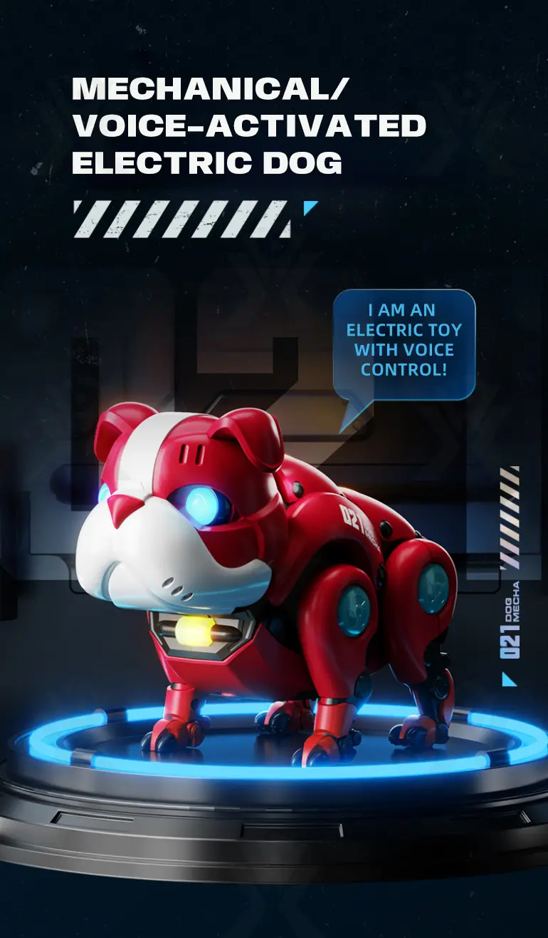 Smart Robot Dog Toy with Voice & Clap Activation · TV10452 · detail image 1 of 11