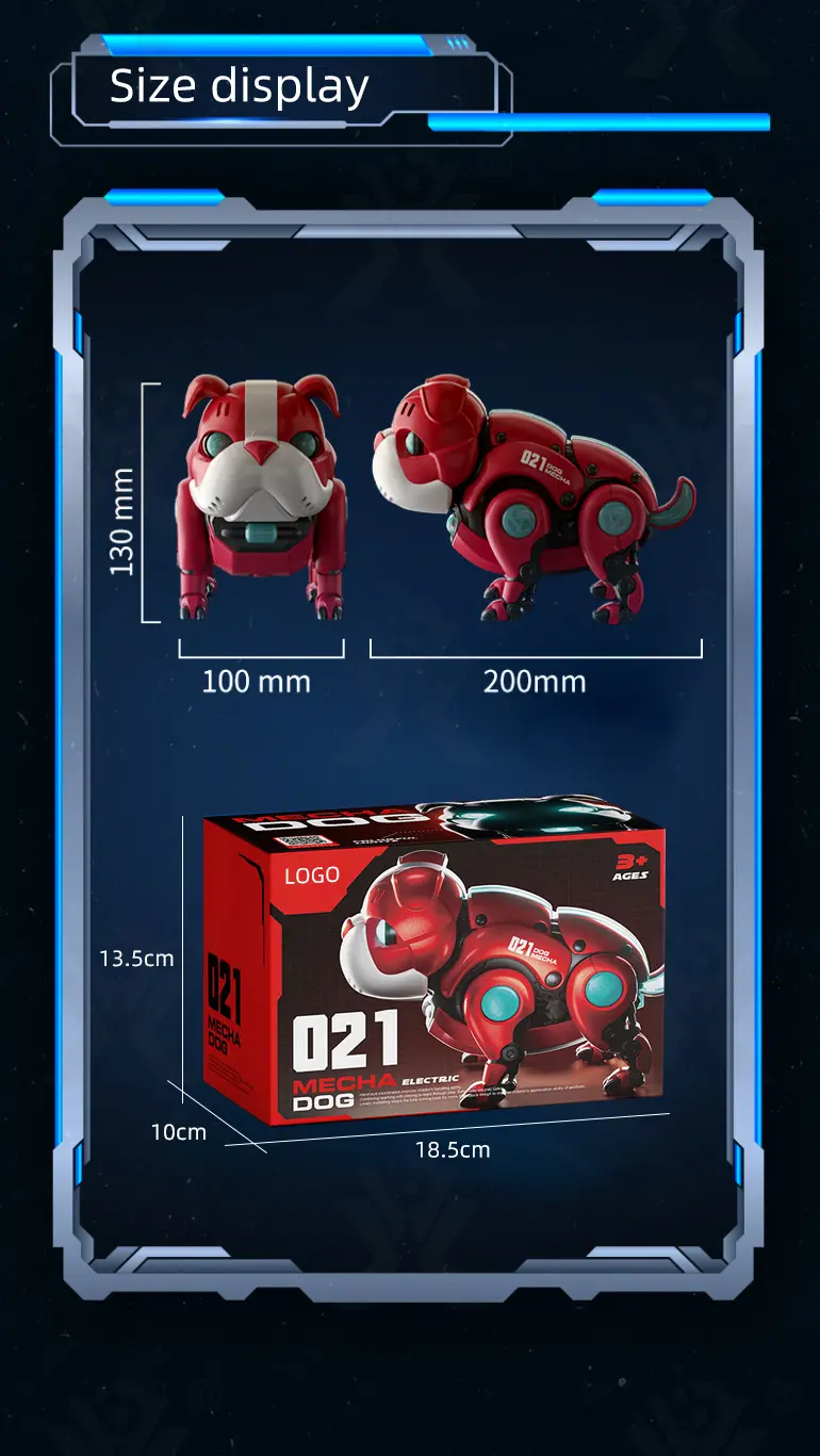 Smart Robot Dog Toy with Voice & Clap Activation · TV10452 · detail image 11 of 11