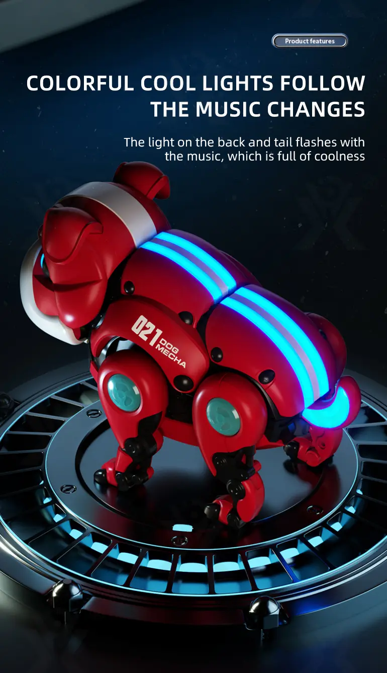 Smart Robot Dog Toy with Voice & Clap Activation · TV10452 · detail image 4 of 11