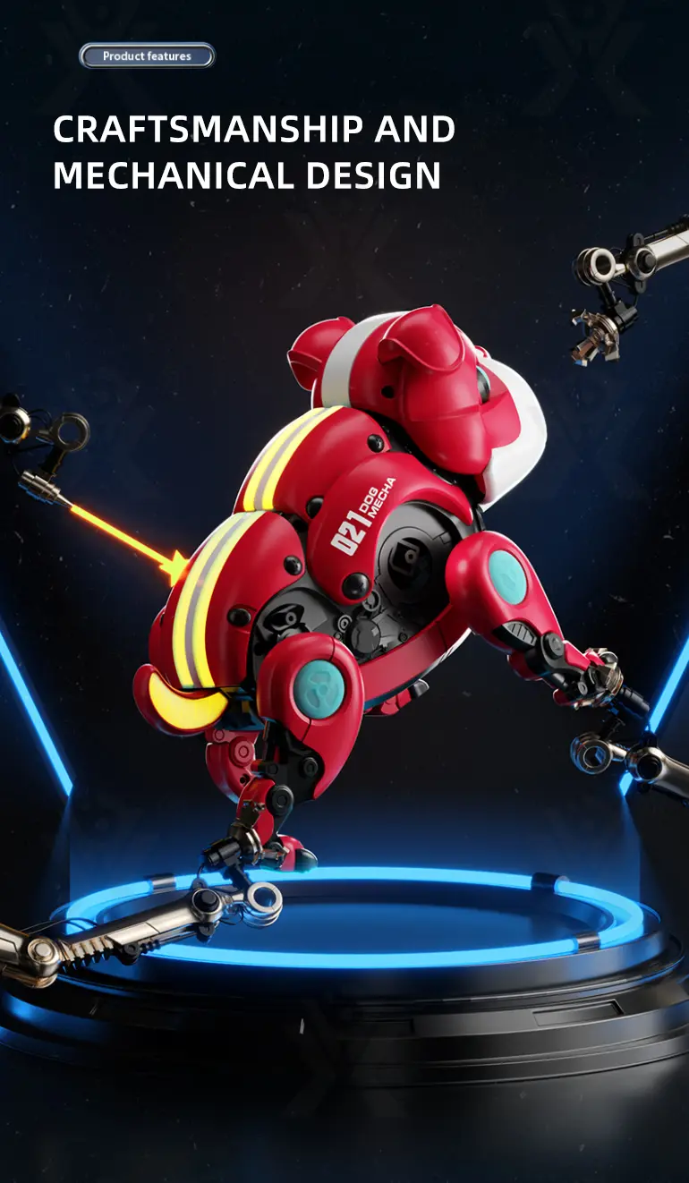 Smart Robot Dog Toy with Voice & Clap Activation · TV10452 · detail image 6 of 11