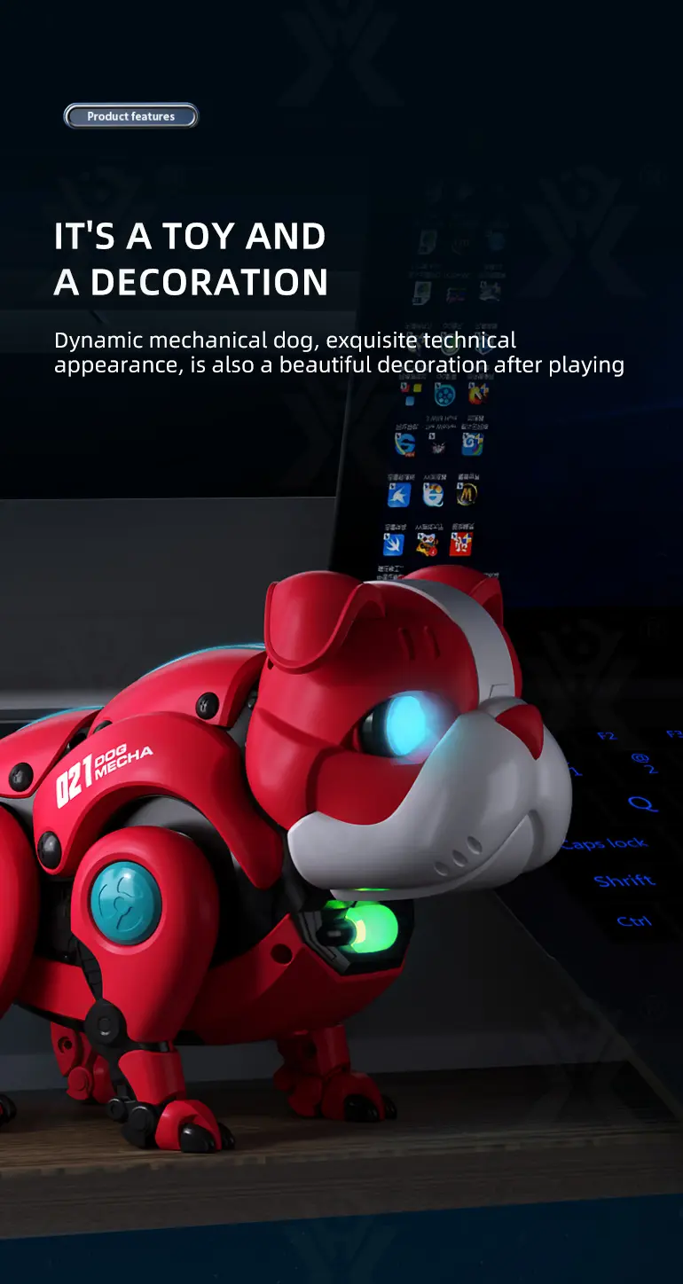 Smart Robot Dog Toy with Voice & Clap Activation · TV10452 · detail image 7 of 11