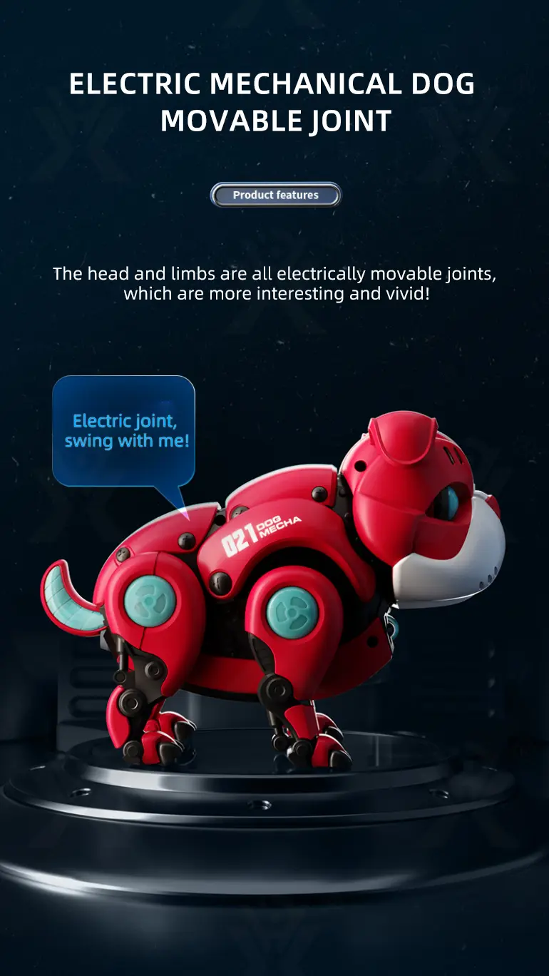 Smart Robot Dog Toy with Voice & Clap Activation · TV10452 · detail image 8 of 11