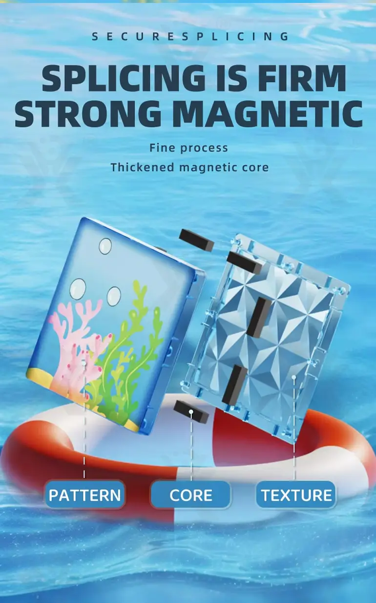 Colorful Ocean Series Magnetic Tile Set · TV10487 · detail image 6 of 8