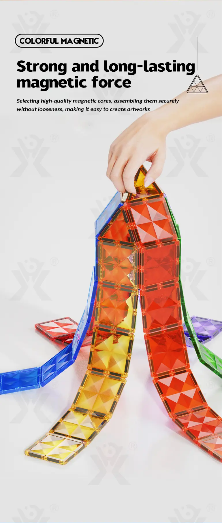 Magnetic Sheet Toy with Medieval Light Effect · TV10478 · detail image 3 of 11