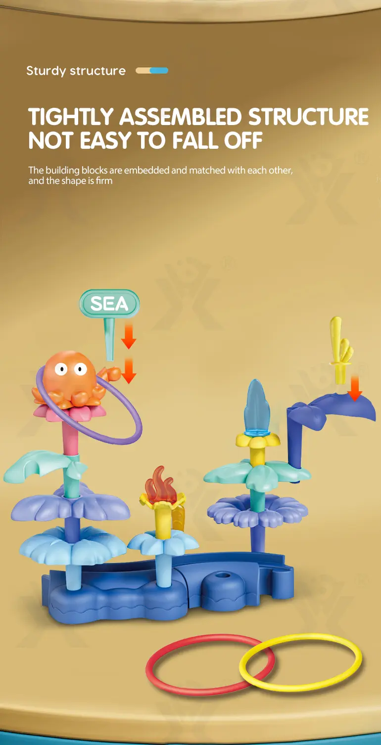 Ocean Flower Building Block Toys · TV10481 · detail image 4 of 8