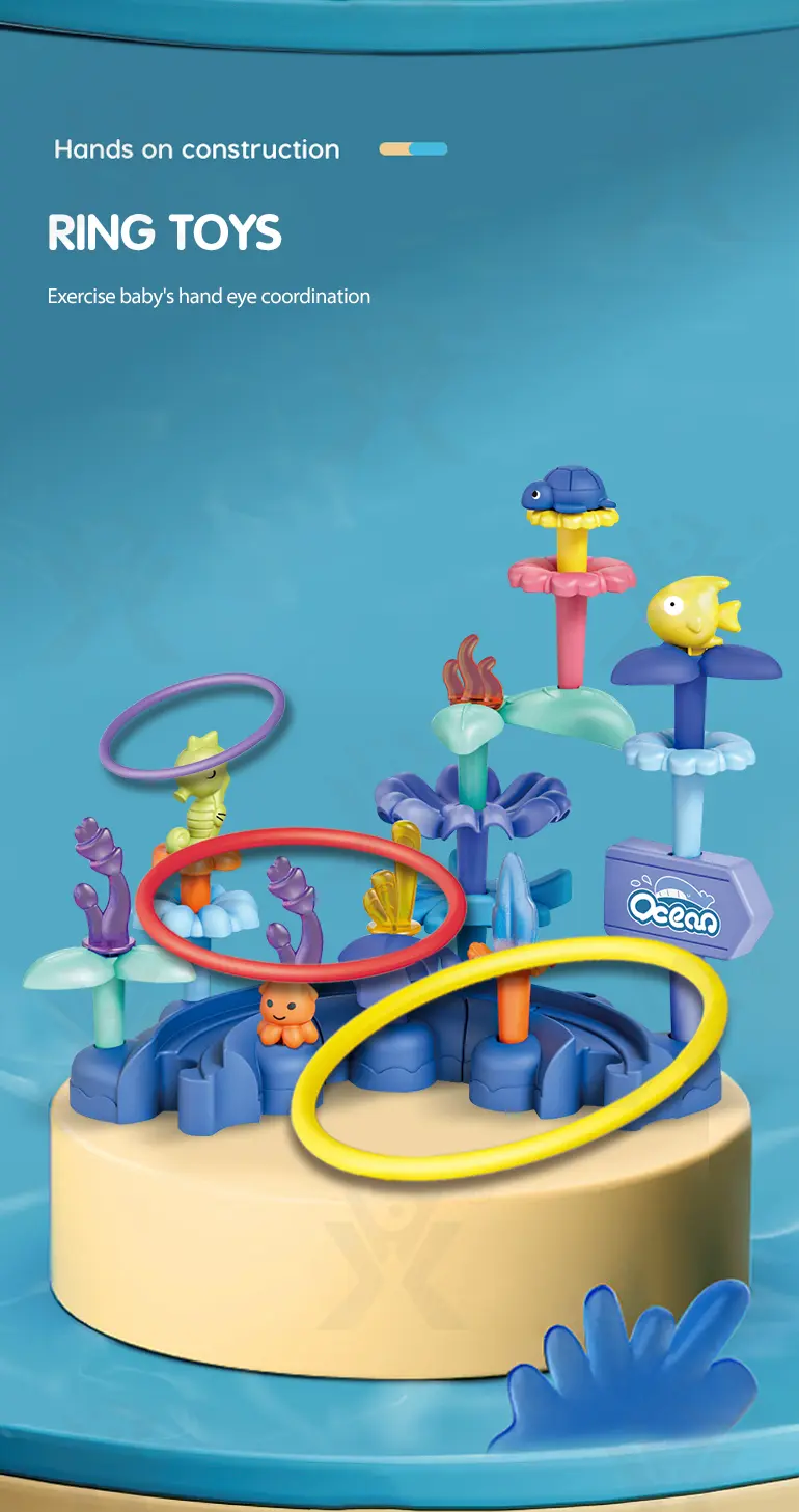 Ocean Flower Building Block Toys · TV10481 · detail image 5 of 8