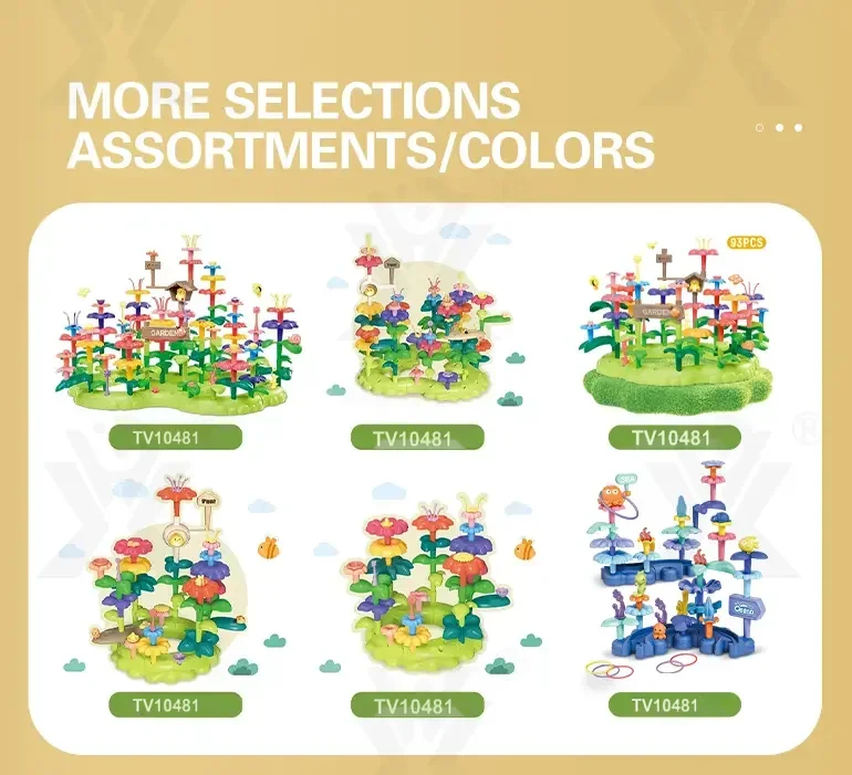 Ocean Flower Building Block Toys · TV10481 · detail image 7 of 8