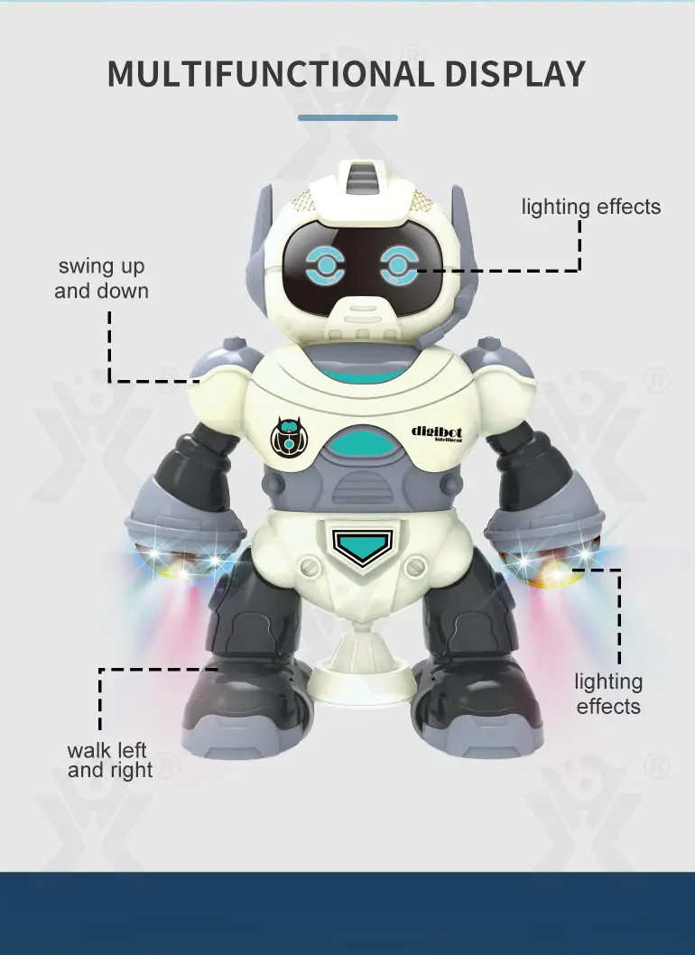 Electric Rotary Dancing Robot Toy · TV10459 · detail image 2 of 7