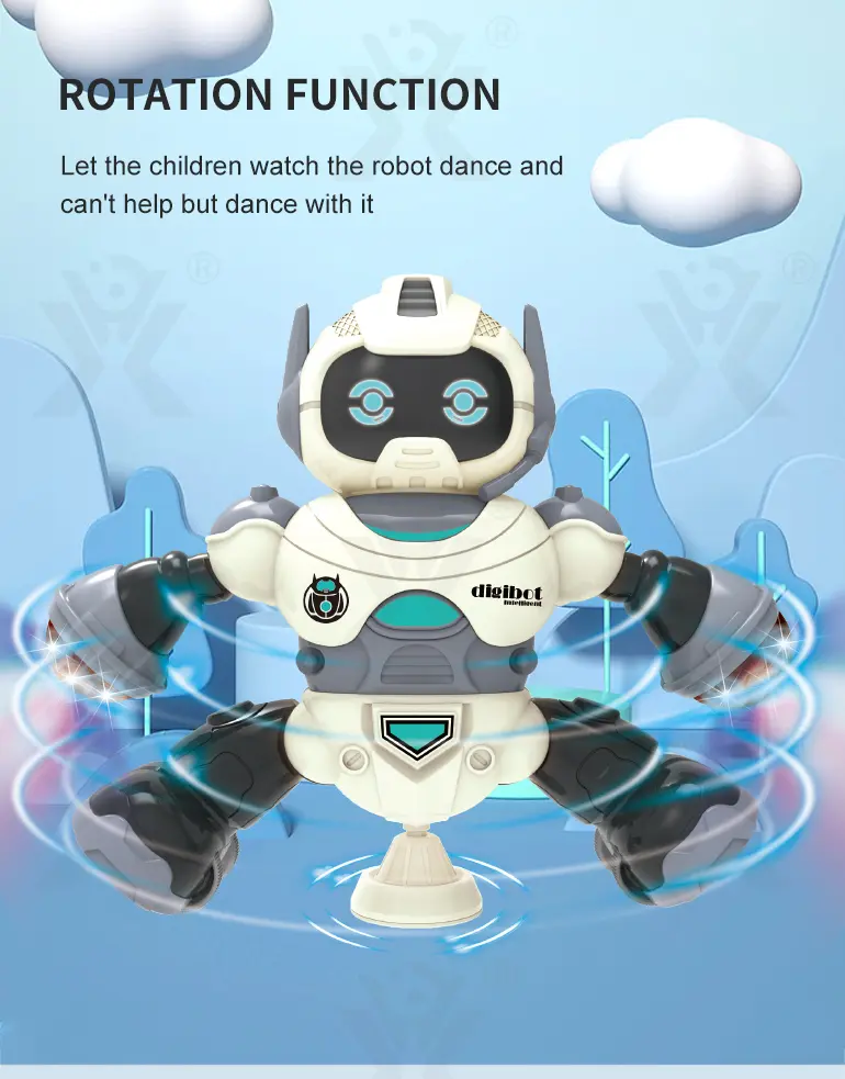 Electric Rotary Dancing Robot Toy · TV10459 · detail image 4 of 7