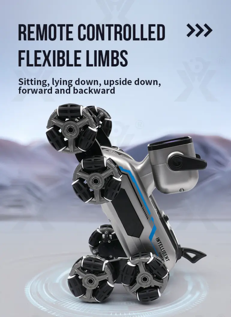 Stunt Robot Dog, Eight-Wheeled, Cool Robot For Gifts · TV10438 · detail image 3 of 12