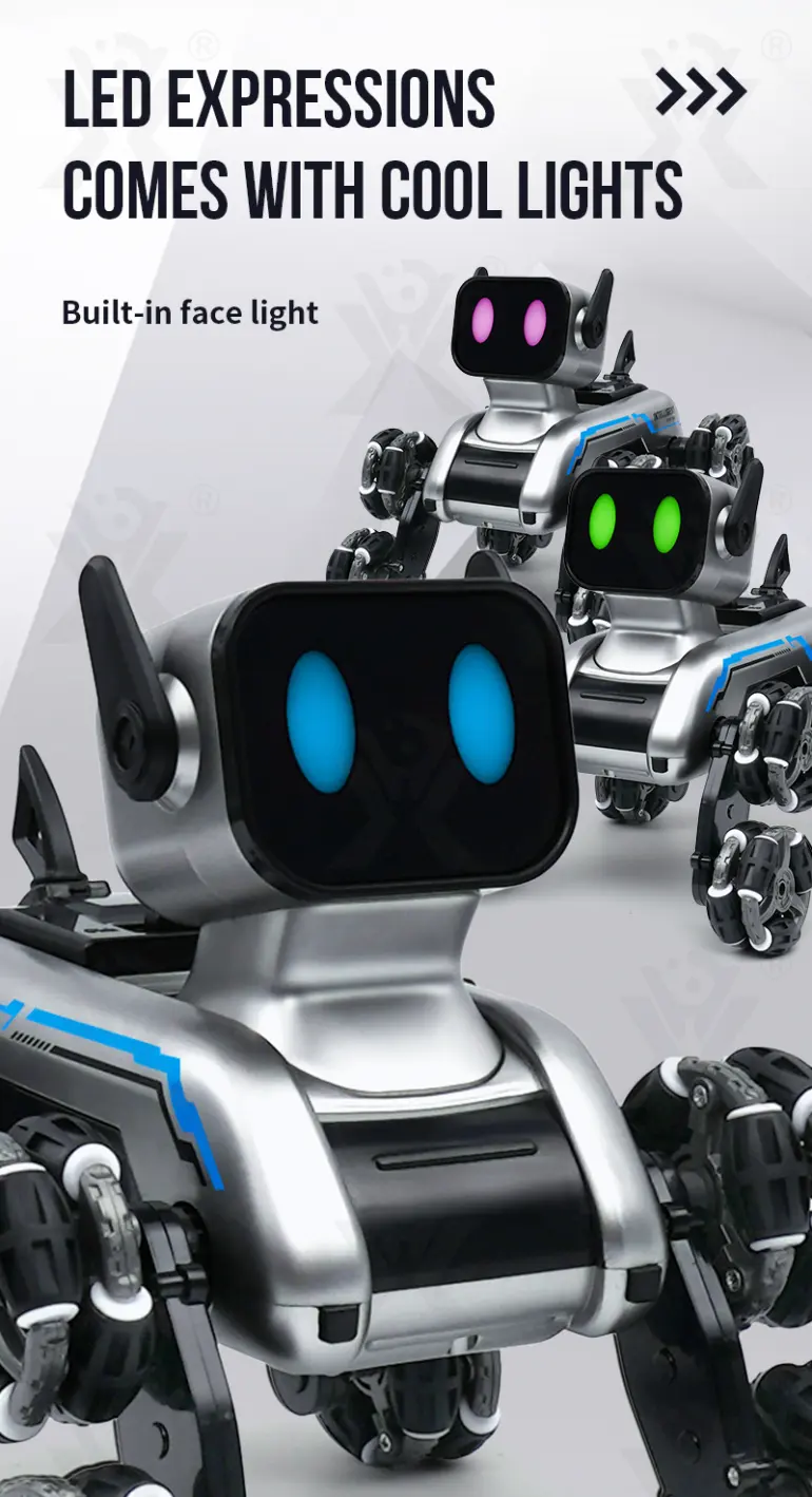 Stunt Robot Dog, Eight-Wheeled, Cool Robot For Gifts · TV10438 · detail image 5 of 12