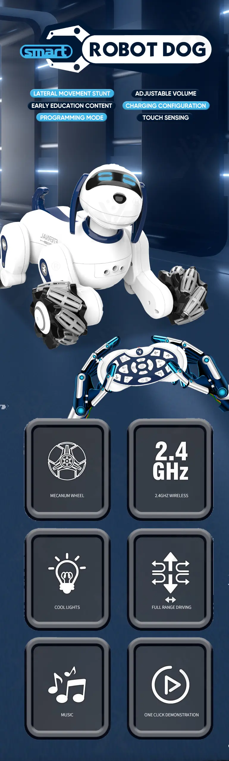 RC Robot Dog Toy · TV10470 · detail image 1 of 7