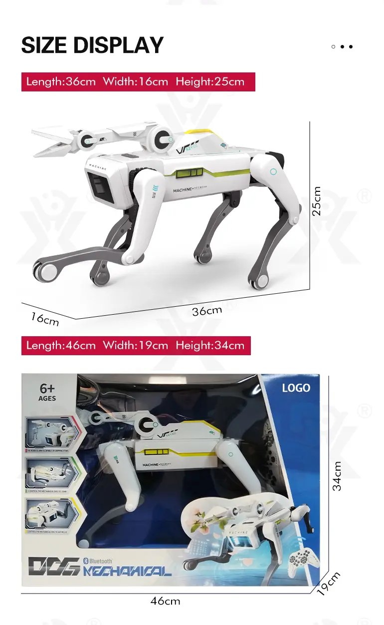 Hybrid-Control Robot Dog, AI Toy, Programmable Toy · TV10458 · detail image 11 of 11