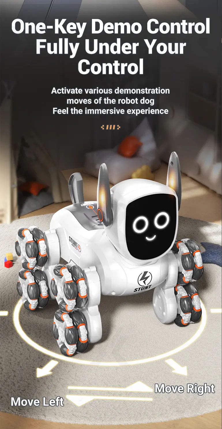 8-Wheeled Stunt Robot Dog Toy 4WD · TV10467 · detail image 11 of 16