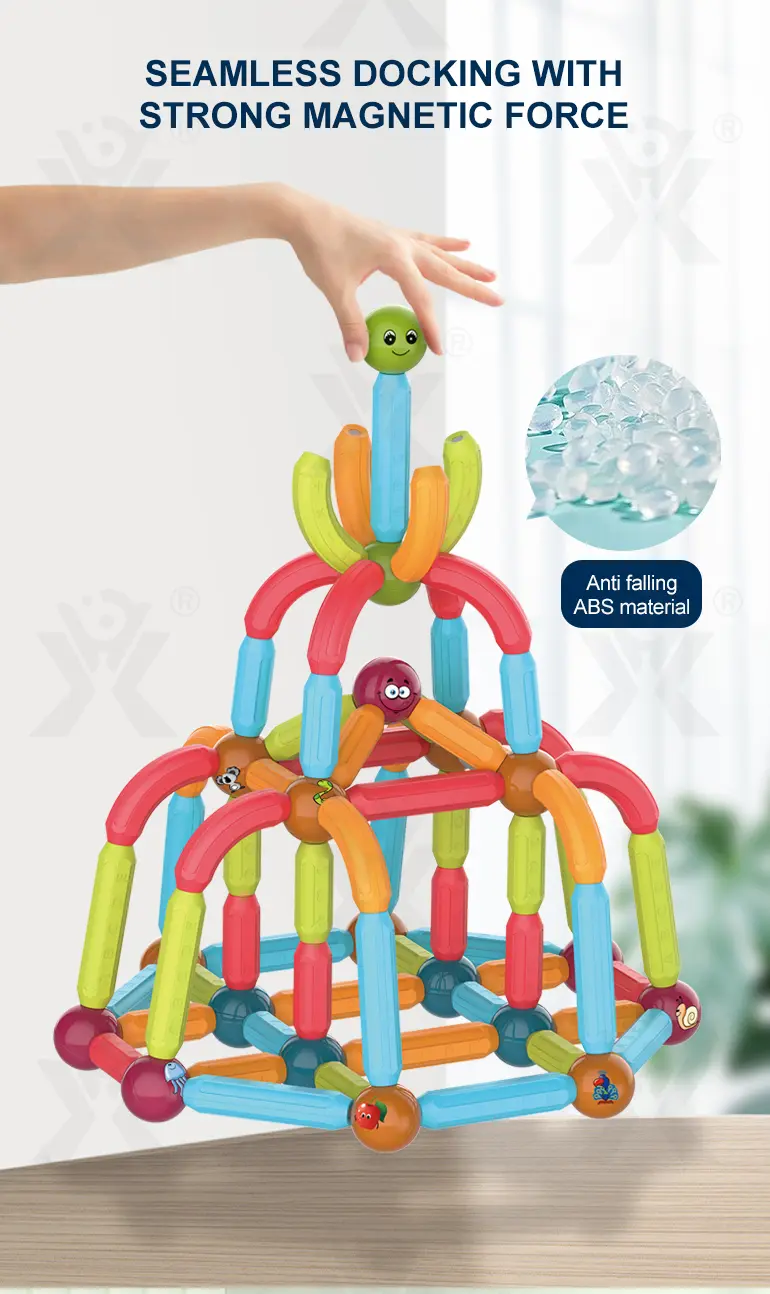 Magnetic Sticks and Balls Building Set · TV10484 · detail image 3 of 8