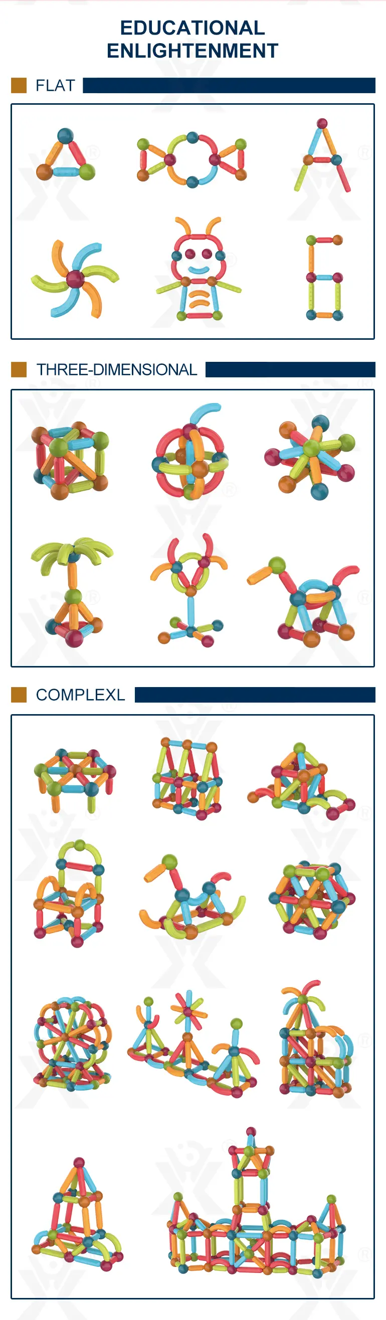 Magnetic Sticks and Balls Building Set · TV10484 · detail image 5 of 8
