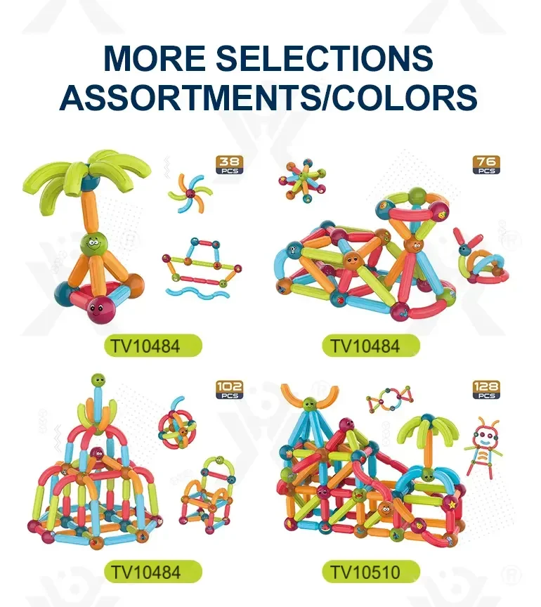 Magnetic Sticks and Balls Building Set · TV10484 · detail image 7 of 8