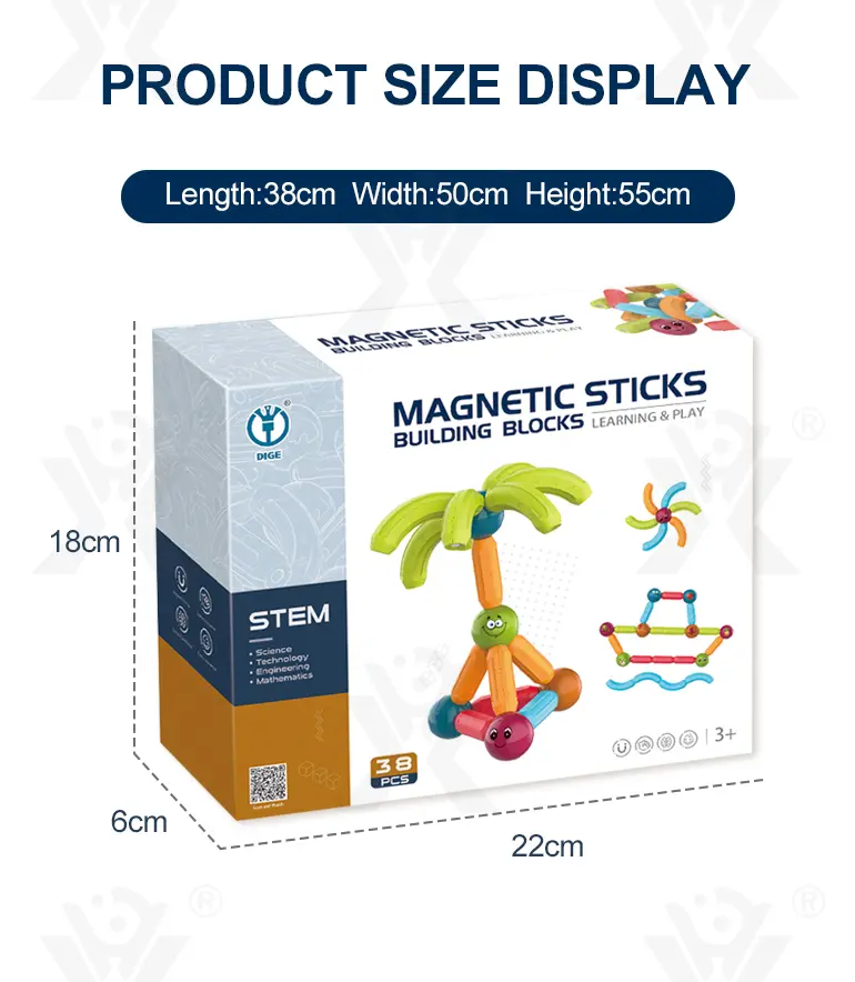 Magnetic Sticks and Balls Building Set · TV10484 · detail image 8 of 8