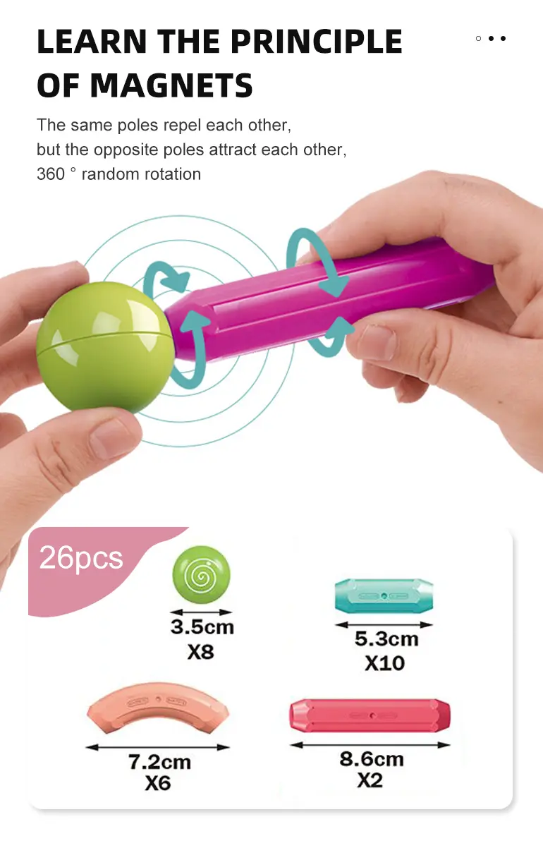 Magnetic Rods and Balls · TV10492 · detail image 2 of 6