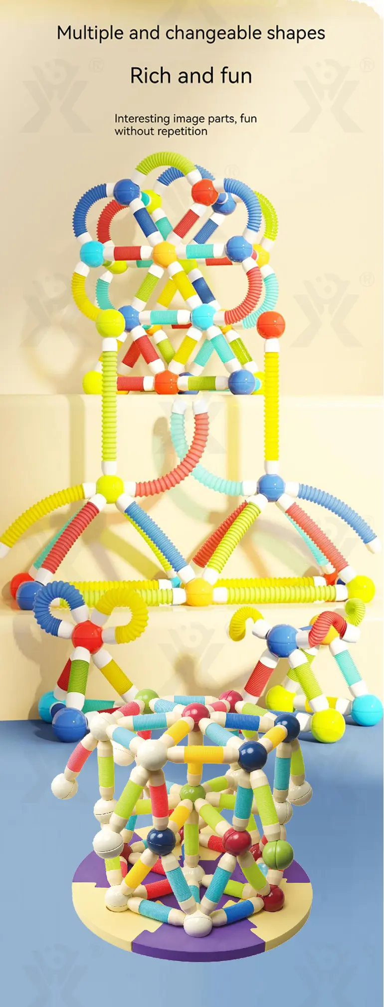 Retractable Magnetic Stick Building Toy Set · TV10485 · detail image 6 of 8