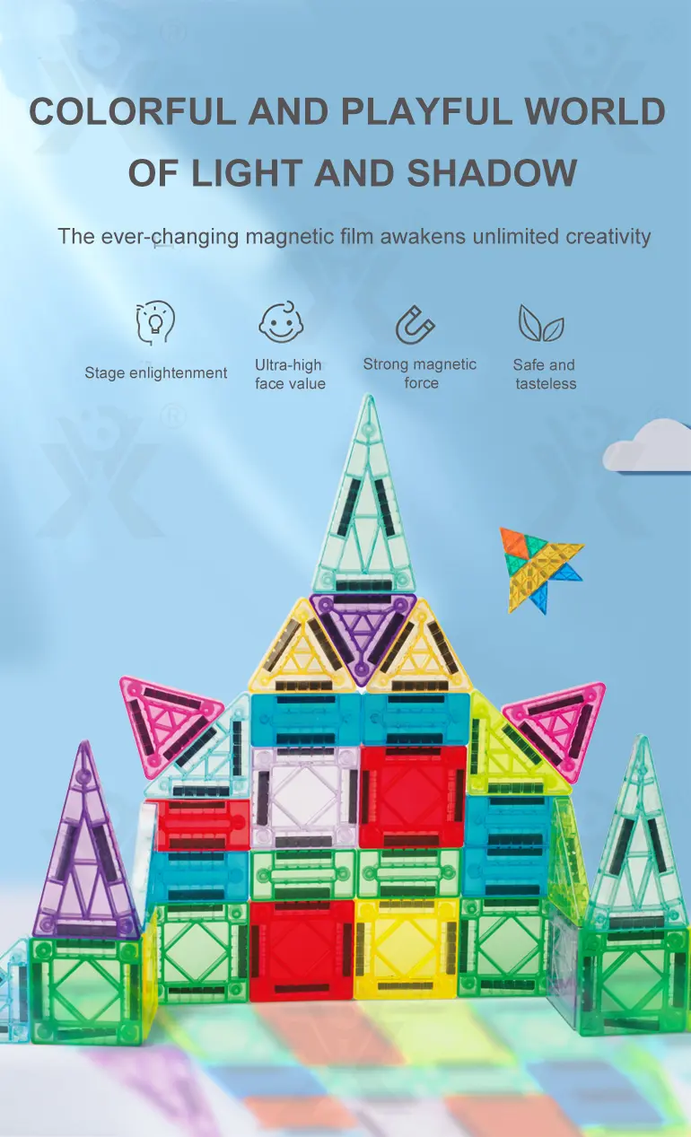 Mini Magnetic Tiles Toys Set · TV10488 · detail image 1 of 7