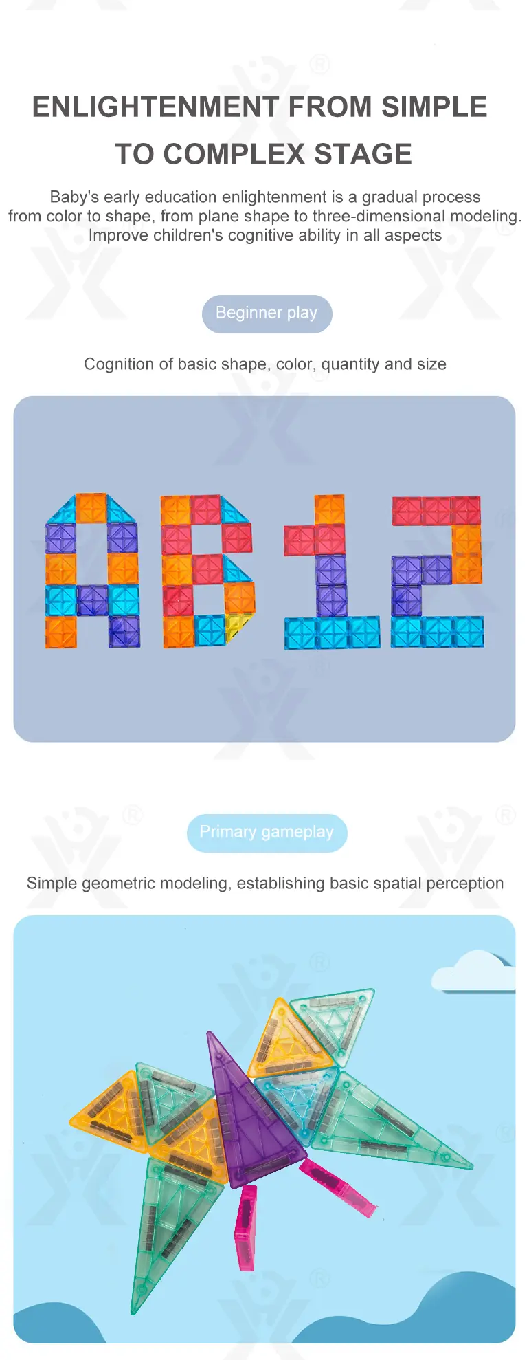 Mini Magnetic Tiles Toys Set · TV10488 · detail image 3 of 7