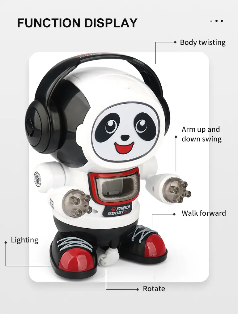 Dancing Panda Robot Toy · TV10439 · detail image 2 of 7