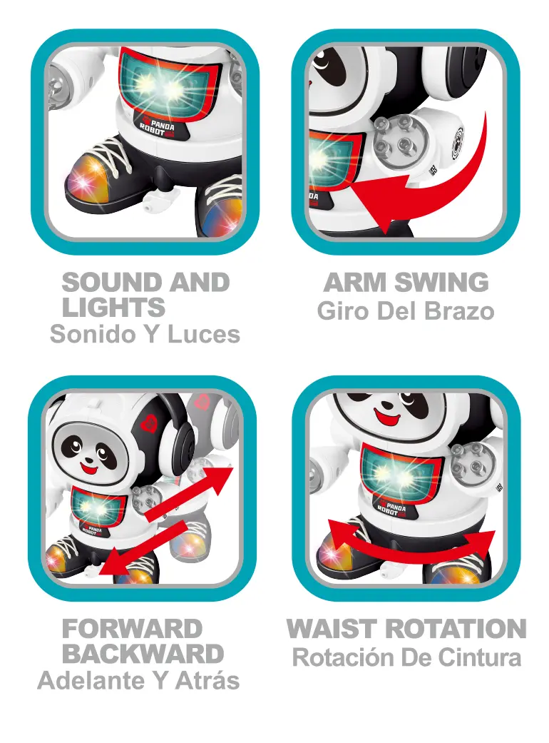 Dancing Panda Robot Toy · TV10439 · detail image 3 of 7