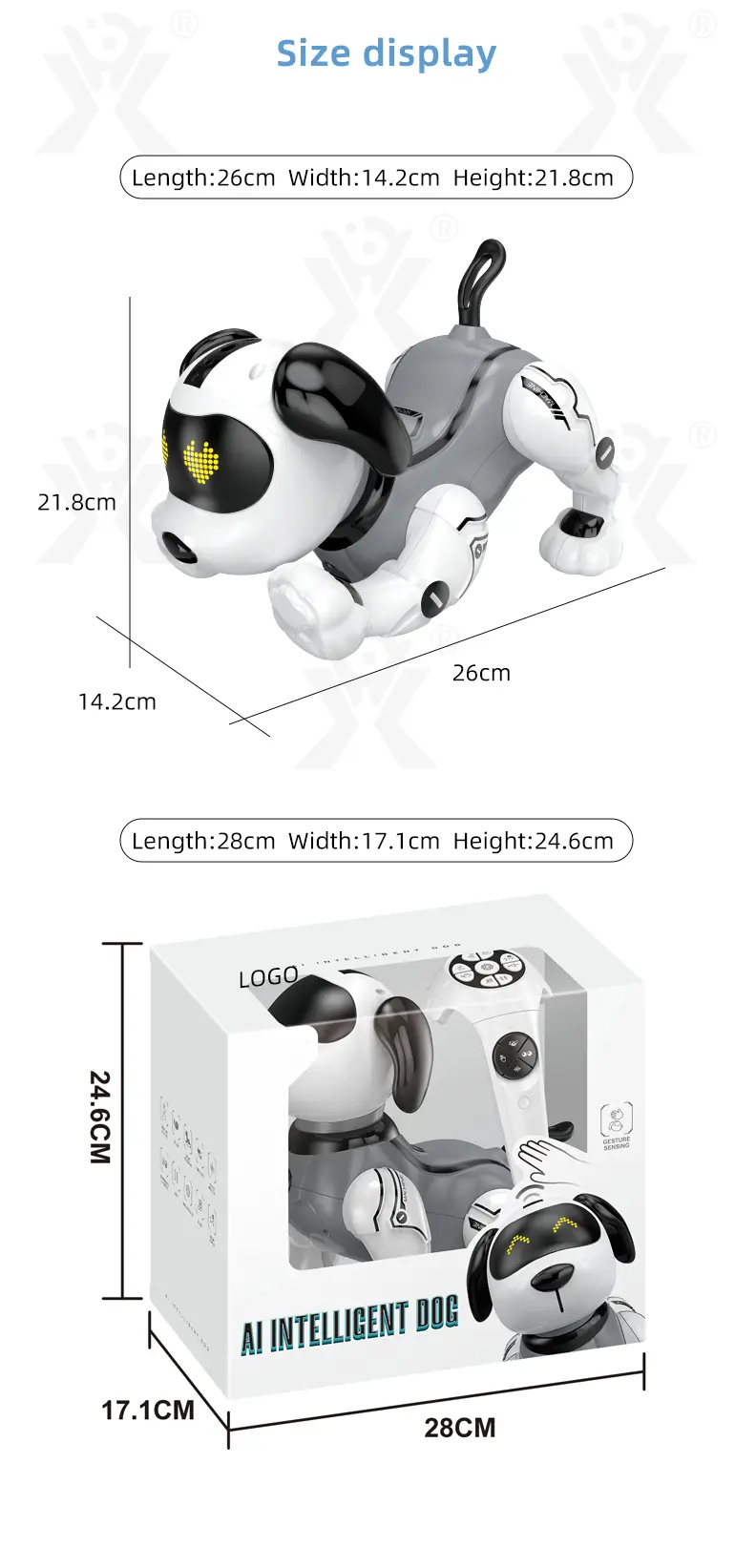 RC Smart Dog Toy For Kids · TV10437 · detail image 12 of 12