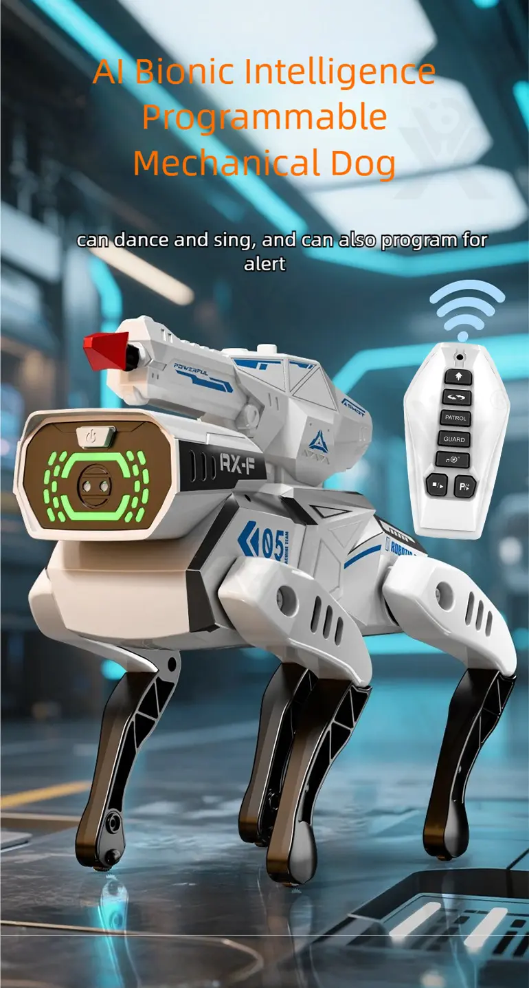 AI Bionic Mechanical Dog Toy with Voice & Dance · TV10464 · detail image 1 of 9