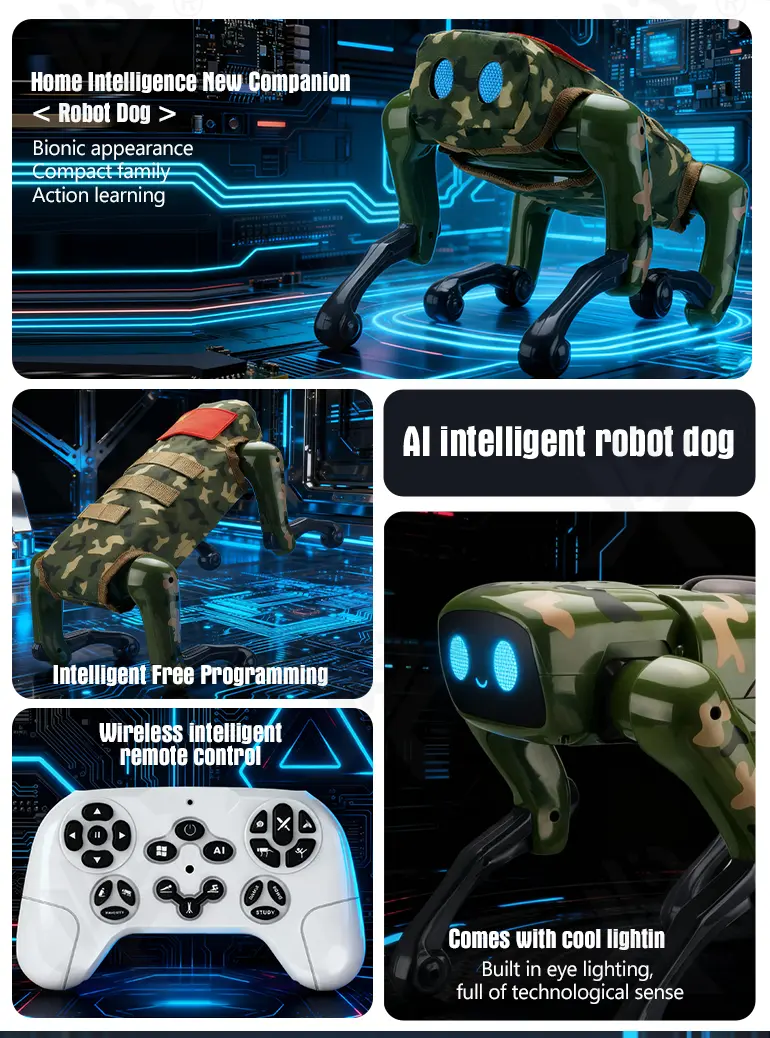 Robot Dog Soldier Toys, AI Interaction · TV10457 · detail image 2 of 8