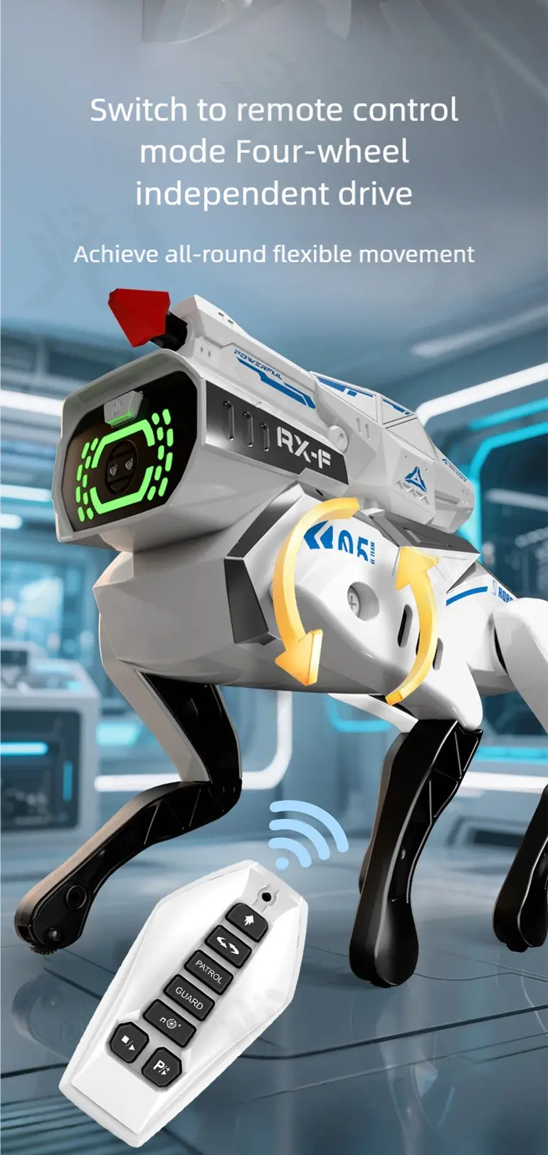 AI Bionic Mechanical Dog Toy with Voice & Dance · TV10464 · detail image 4 of 9