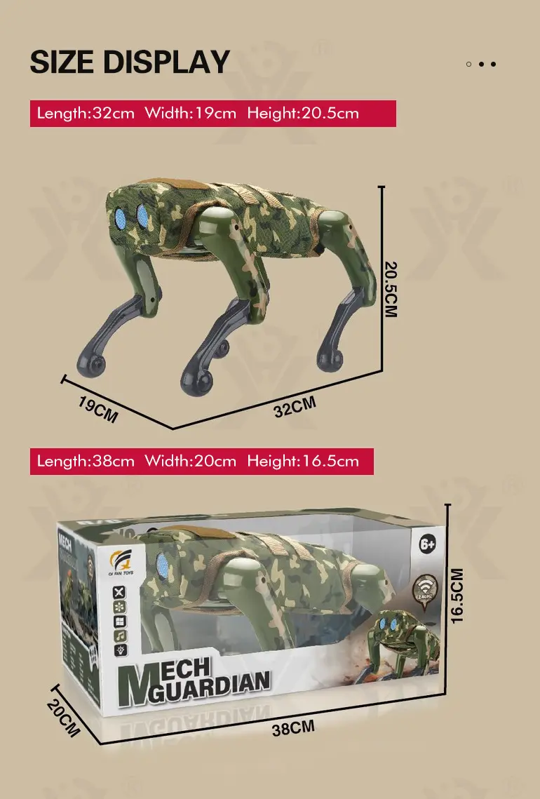 Robot Dog Soldier Toys, AI Interaction · TV10457 · detail image 8 of 8