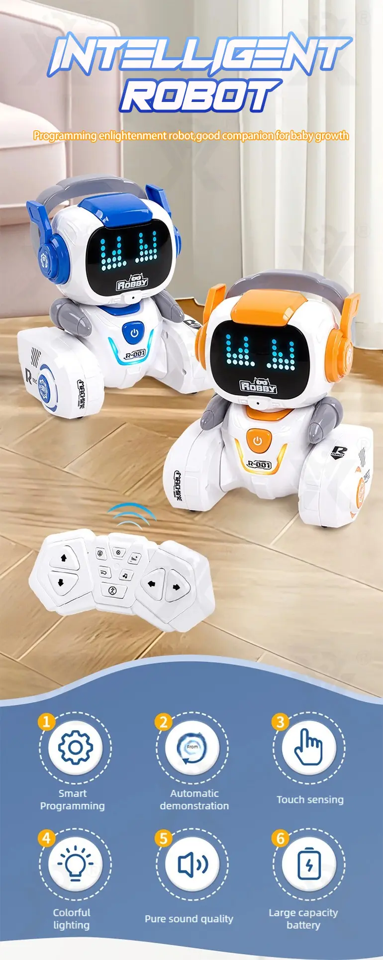 Nette intelligente Roboter zum Fabrikpreis·TV10468·Detailaufnahme 1 von 12