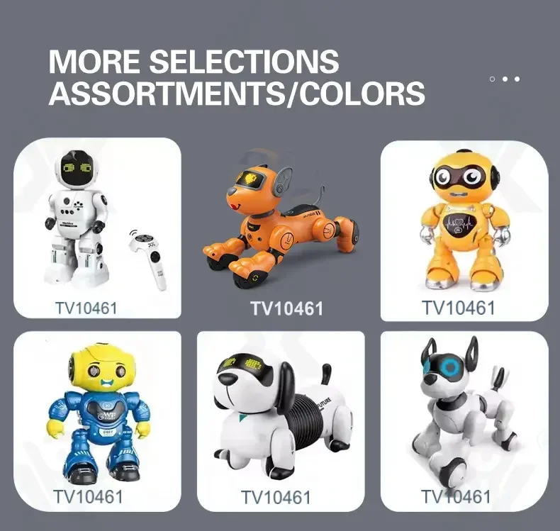 Voice-Controlled Robot Dog Toy with Smart Follow, RC · TV10461 · detail image 10 of 11