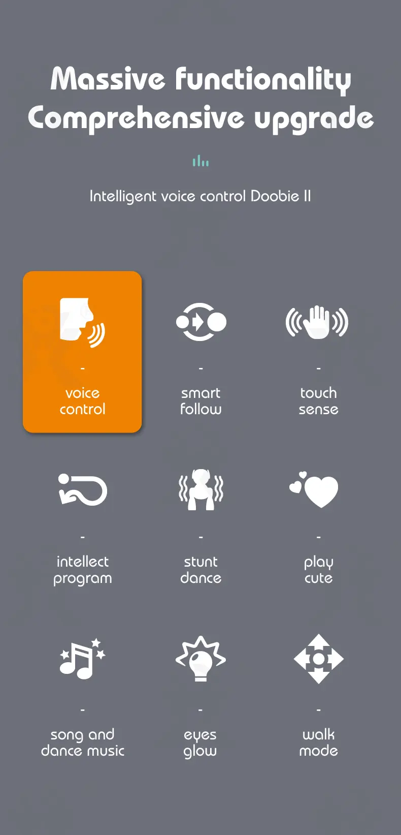 Voice-Controlled Robot Dog Toy with Smart Follow, RC · TV10461 · detail image 2 of 11